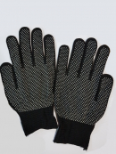 Перчатки трикотажные, тонкие с защитой от скольжения (12пар